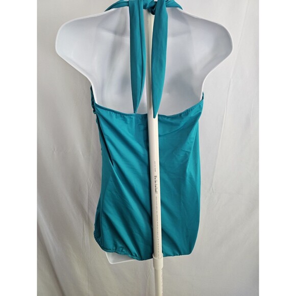 Catalina Swimsuit Women's Teal Blue One Piece Suddenly Slim Bathing Suit Size 14 - Picture 3 of 9